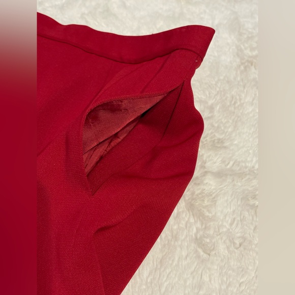 Vintage Pendleton size 6 red skirt set - Picture 11 of 12